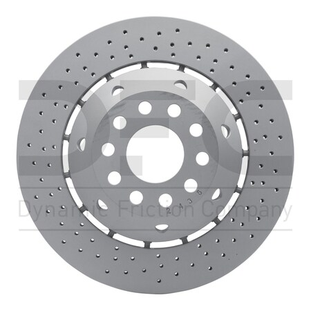 Dynamic Friction Co Disc Brake Rotor, 920-73029DA 920-73029DA